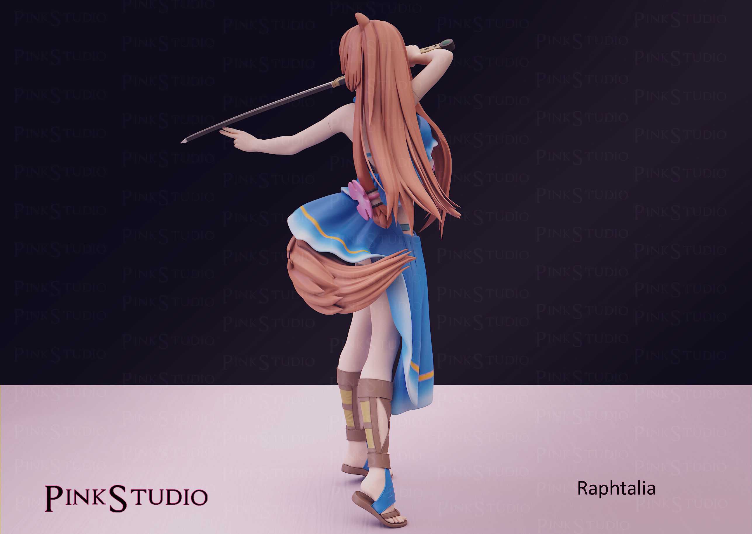 The Rising of the Shield Hero - Raphtalia 3D print model_6