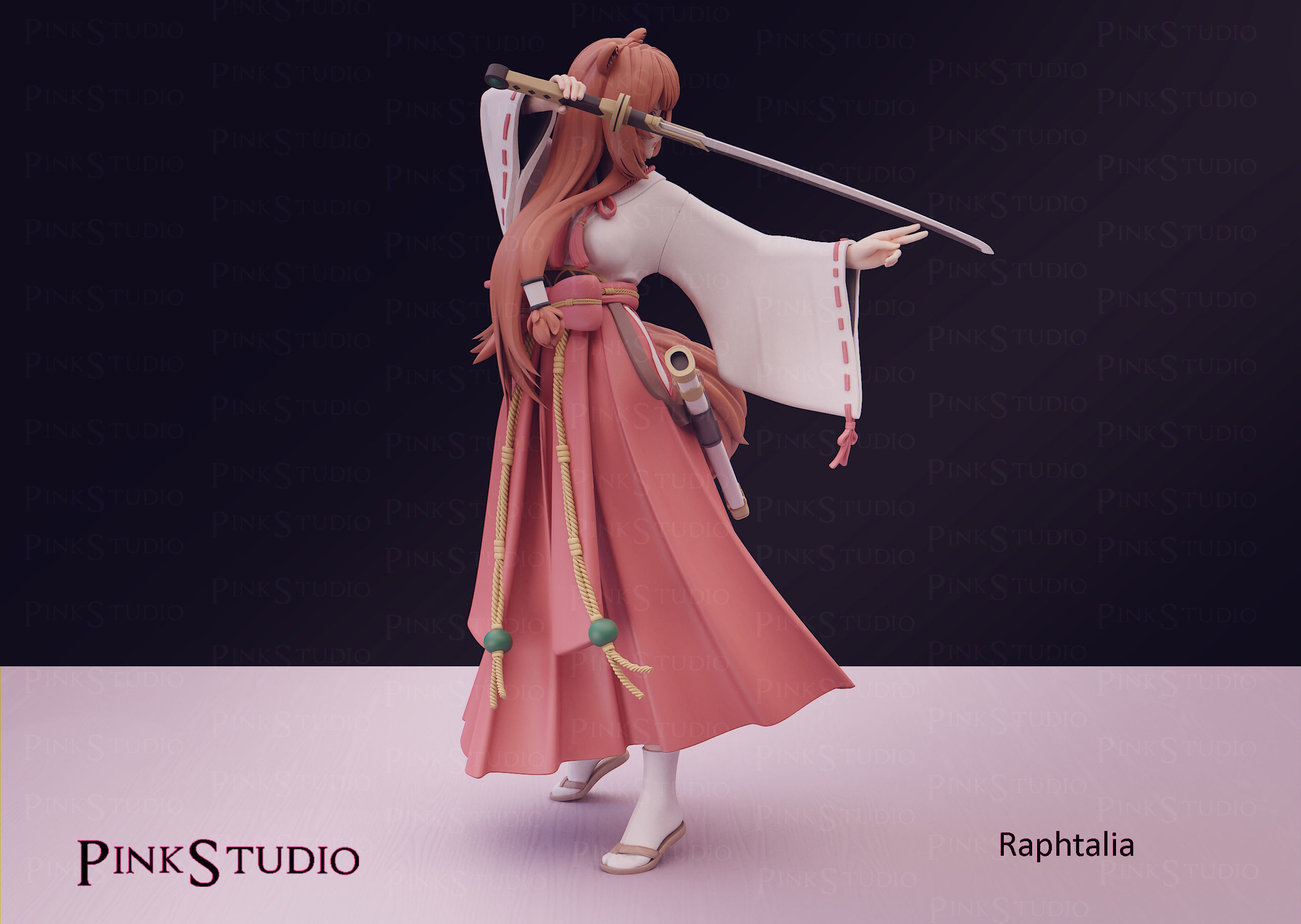 The Rising of the Shield Hero - Raphtalia 3D print model_18