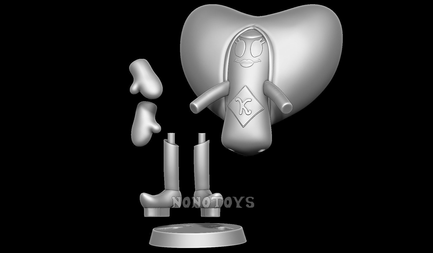 Kunny Doll 3D print model_6