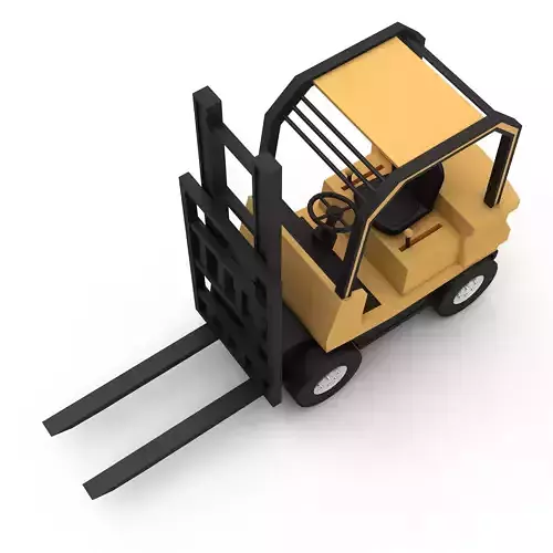 forklift 3D truck