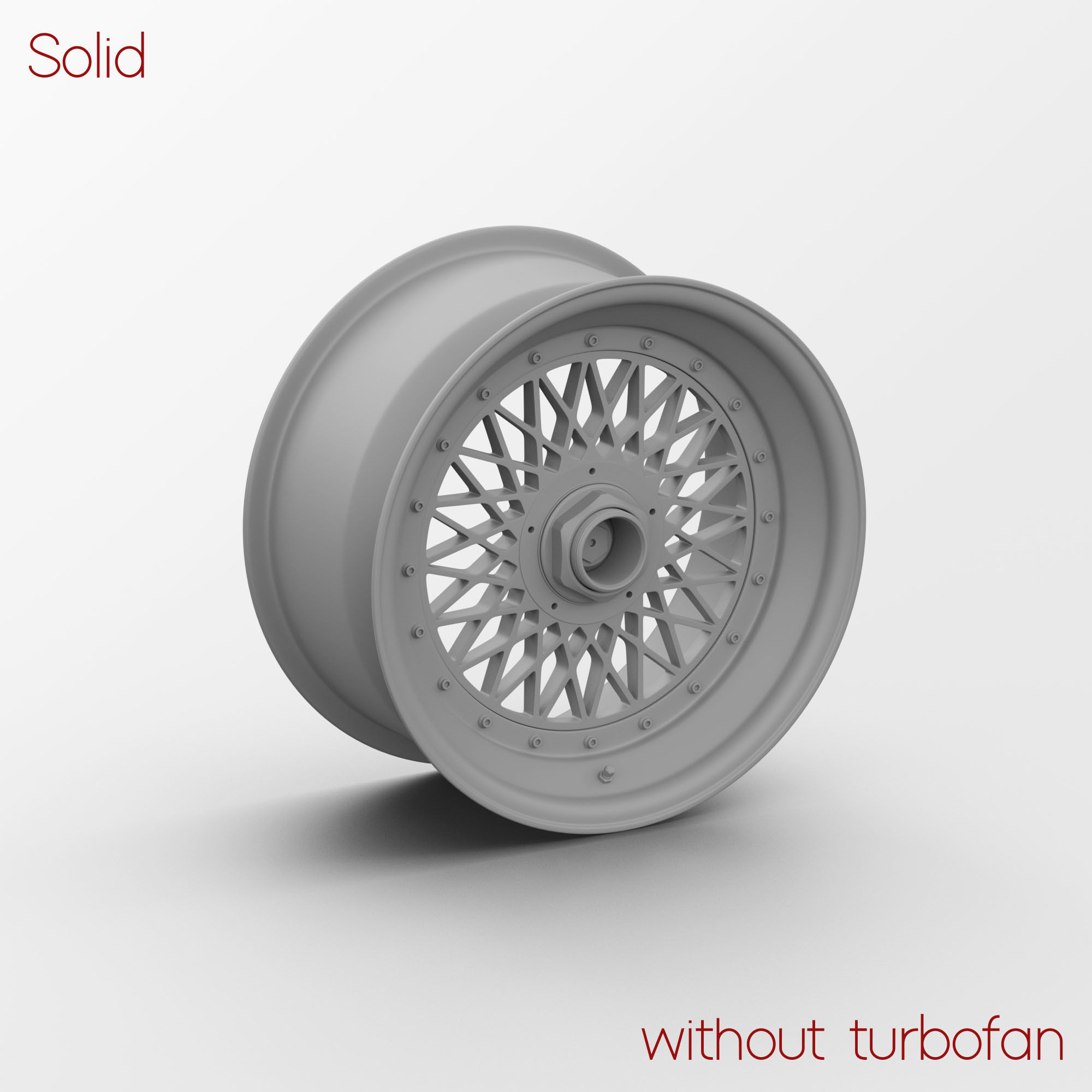 BBS E57 Turbofan Rim 3D Model 3D model_8
