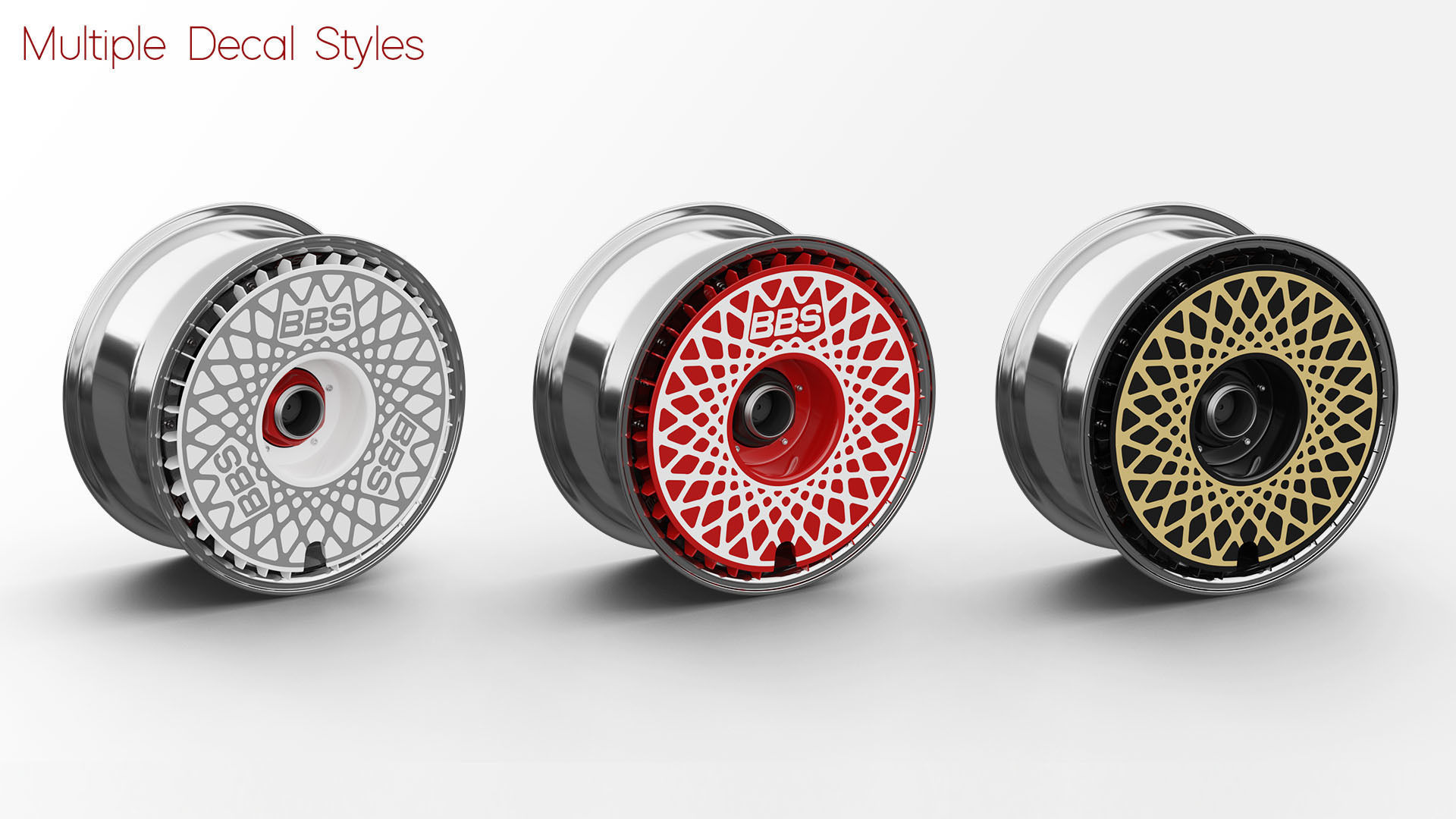 BBS E57 Turbofan Rim 3D Model 3D model_1