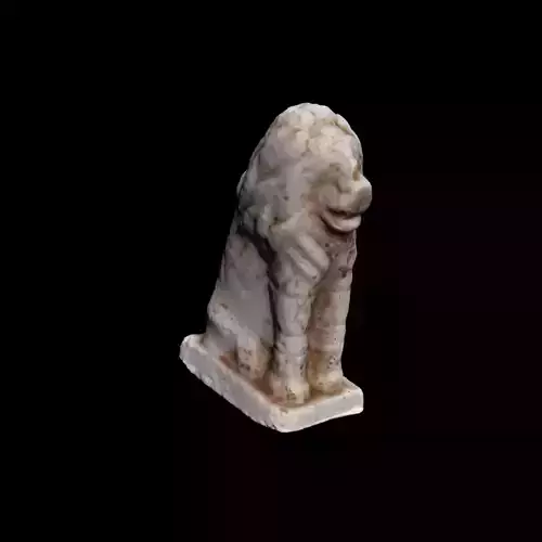 Nemrut Lion Statue 3D Mode