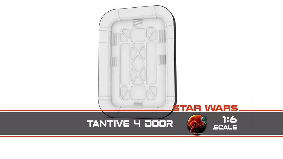 Tantive 4 Door 1-6 scale Hottoys 3D print model_0