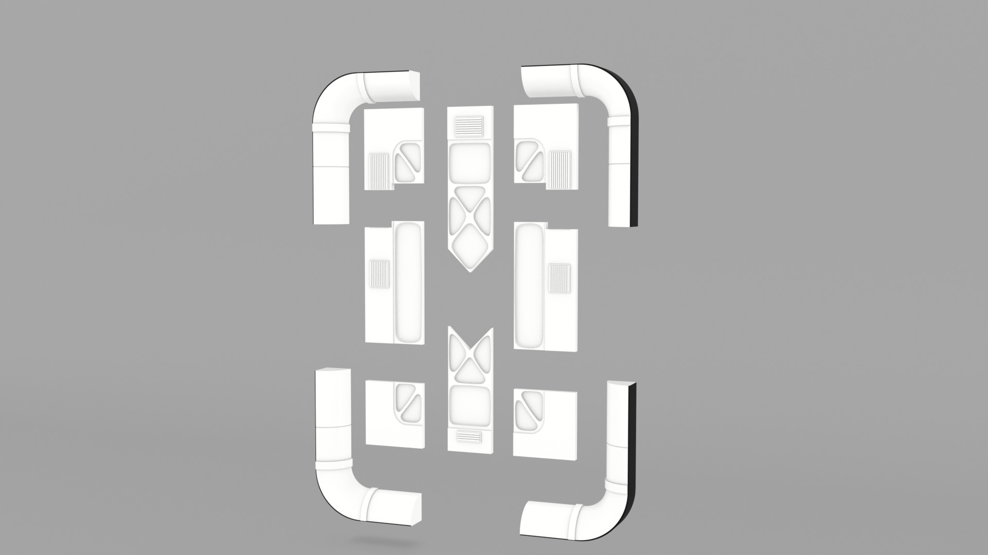 Tantive 4 Door 1-6 scale Hottoys 3D print model_9