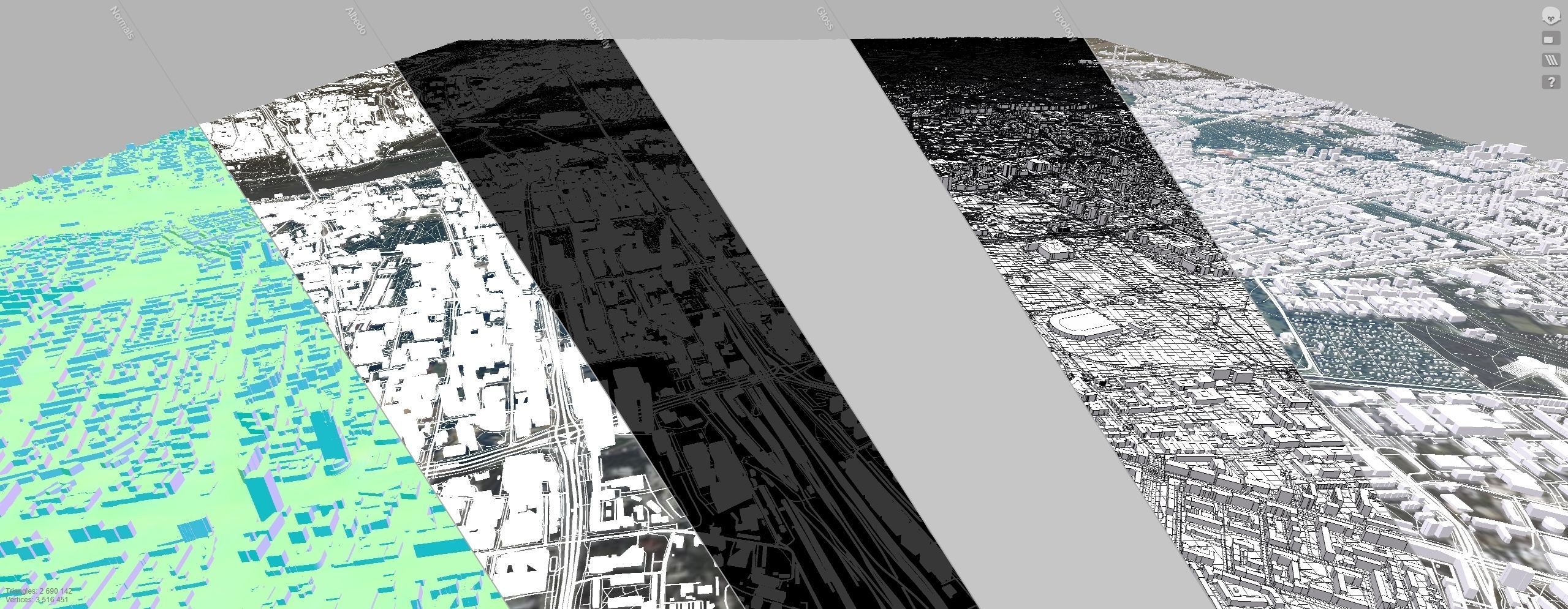 Cityscape Warsaw Poland 3D model_16