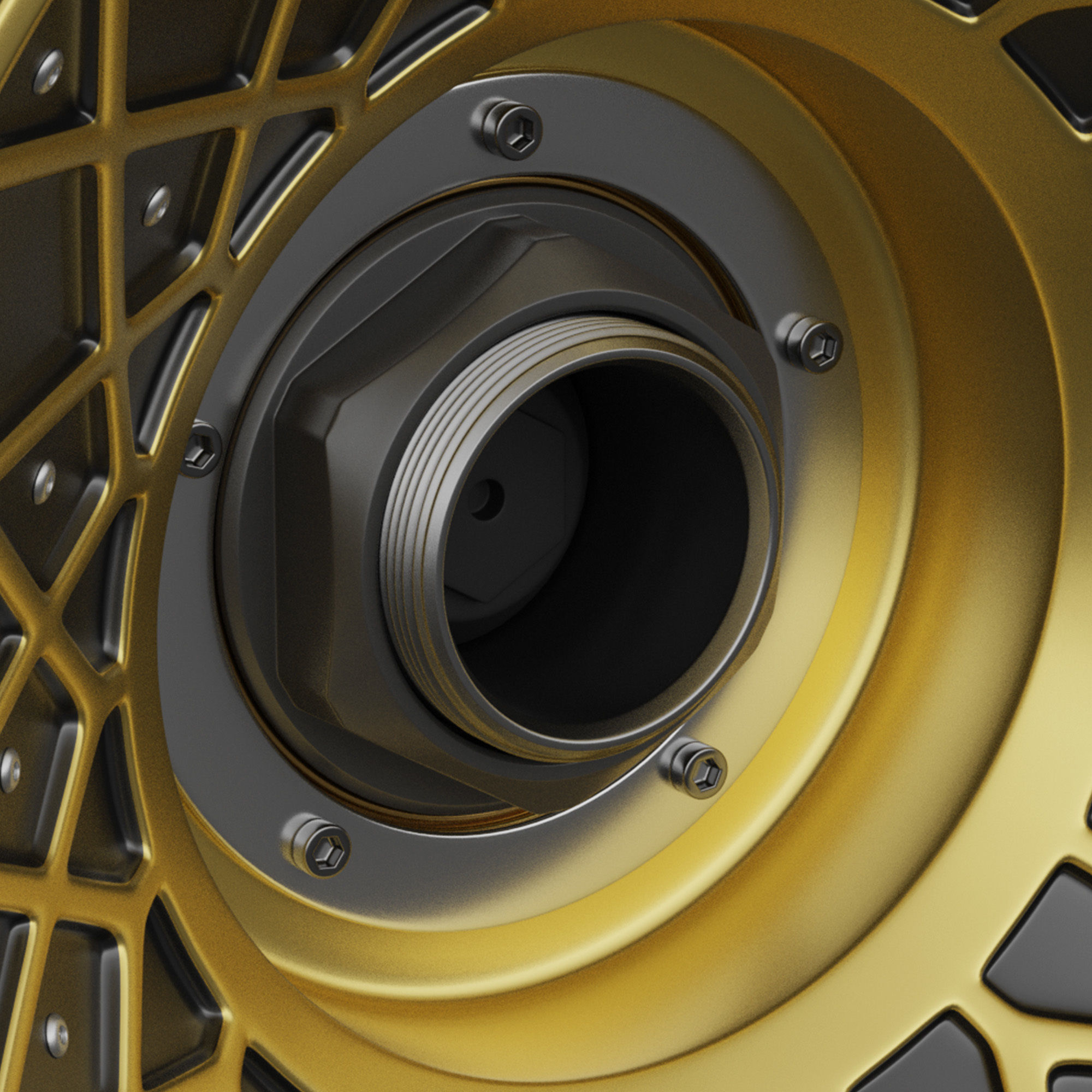 BBS E57 Turbofan 19in Rim Porsche 935 3D Model 3D model_16