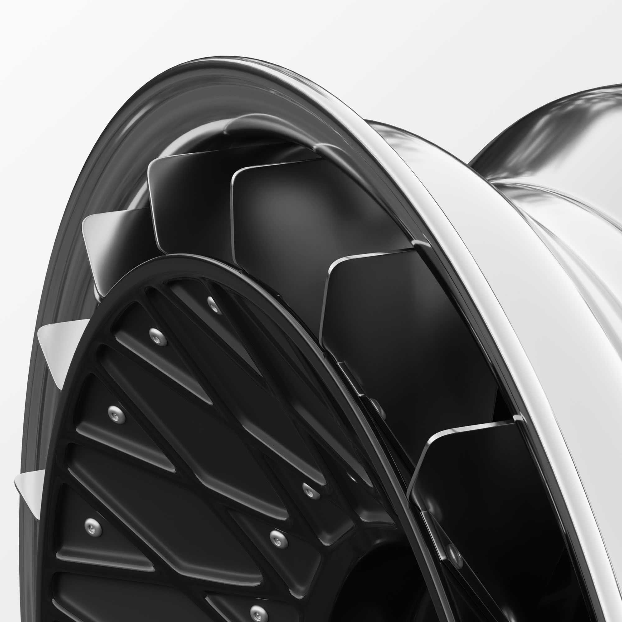BBS E57 Turbofan 17in Wheel Porsche 935 3D Model 3D model_16