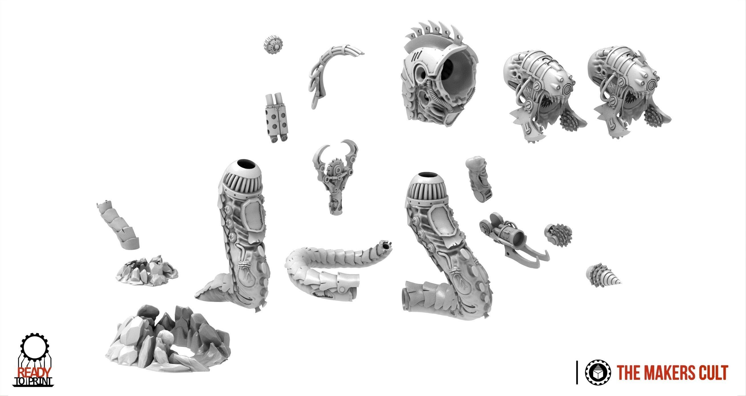 Iron Hive - Submastigoth 3D print model_3