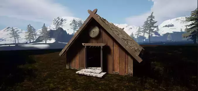 Simple viking house no2