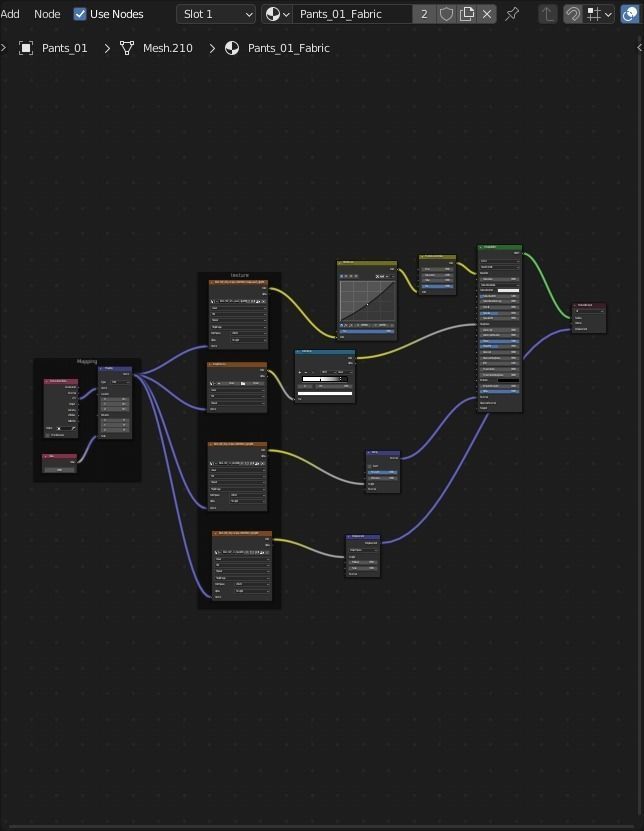 Woman Outdoor Clothes 02 3D model_10