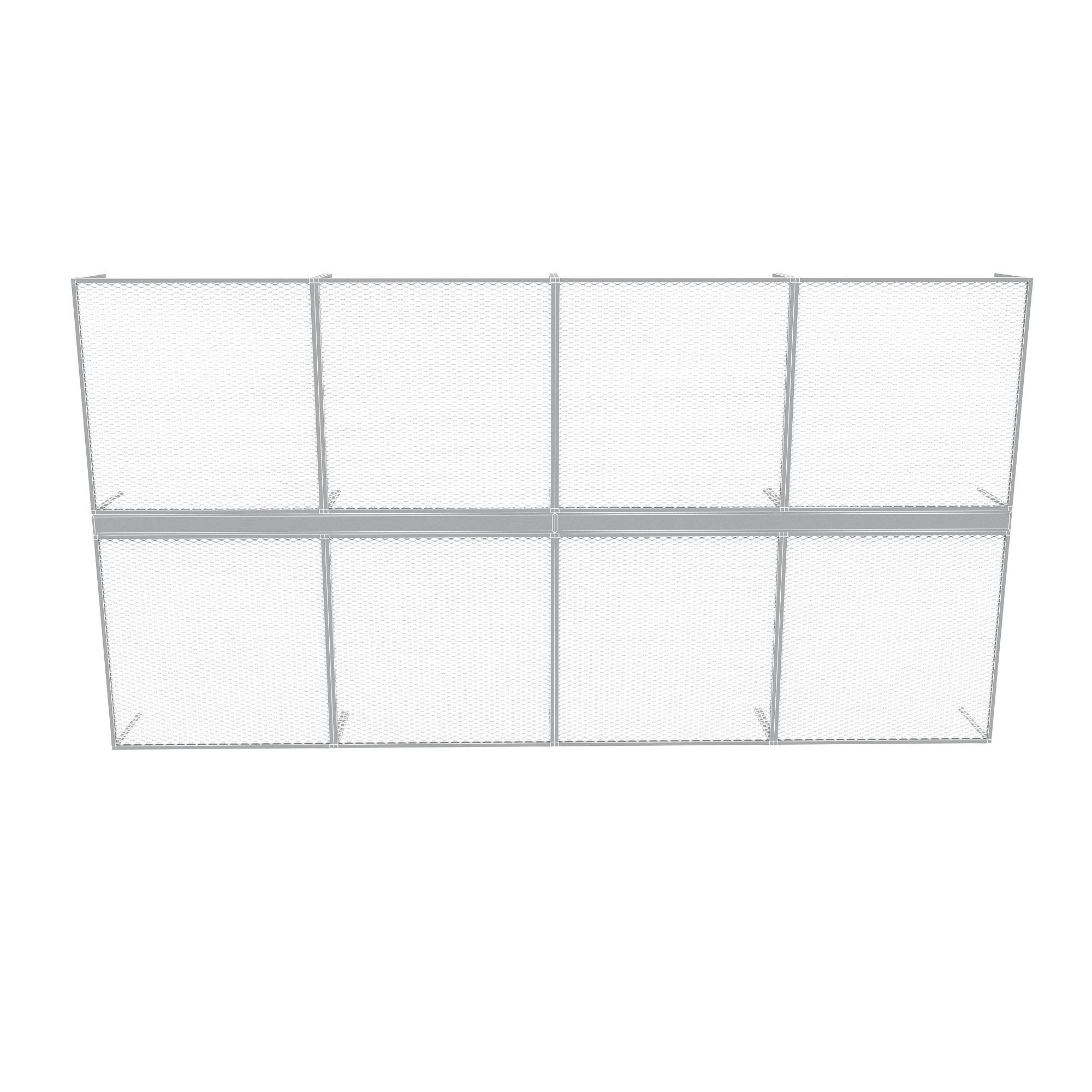 metal mesh model Low-poly 3D model_7