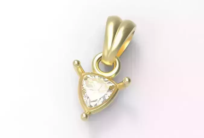 trillion pendant 5mm 3D print model