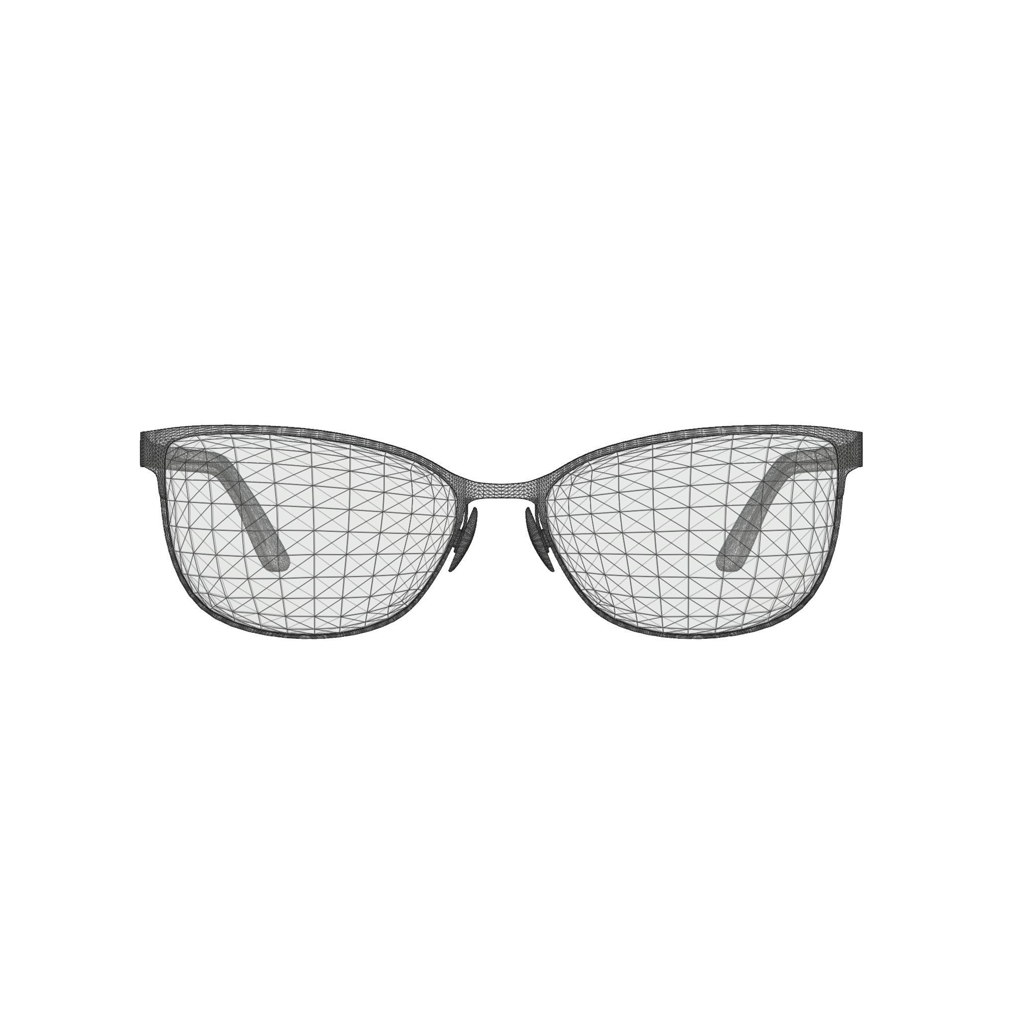 Skaga - 2785 FRAMTID 511 Glasses Low-poly 3D model_7