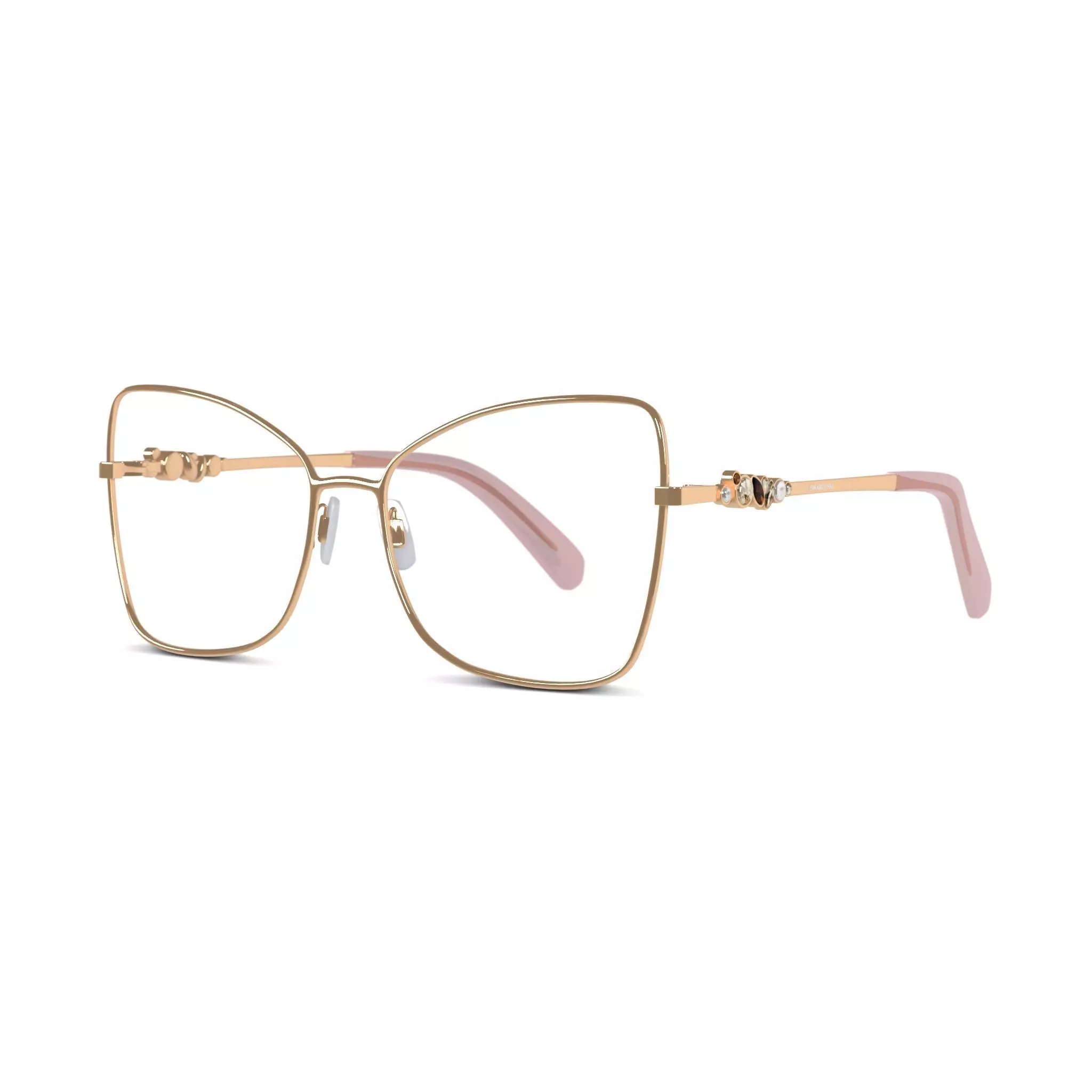 Swarovski - SK5369 033 Glasses Low-poly 3D model