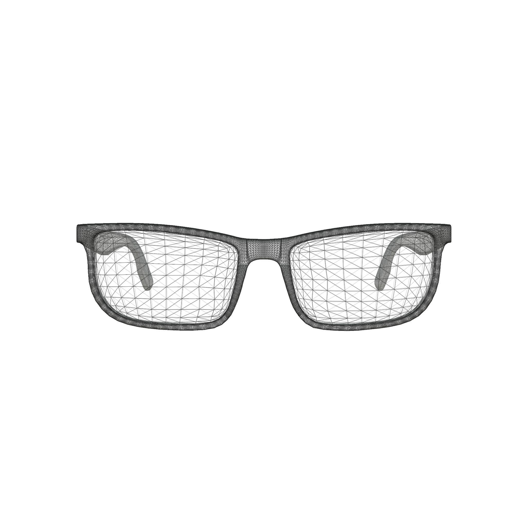 Skaga - 2849 SPETSNATE 424 Glasses Low-poly 3D model_7