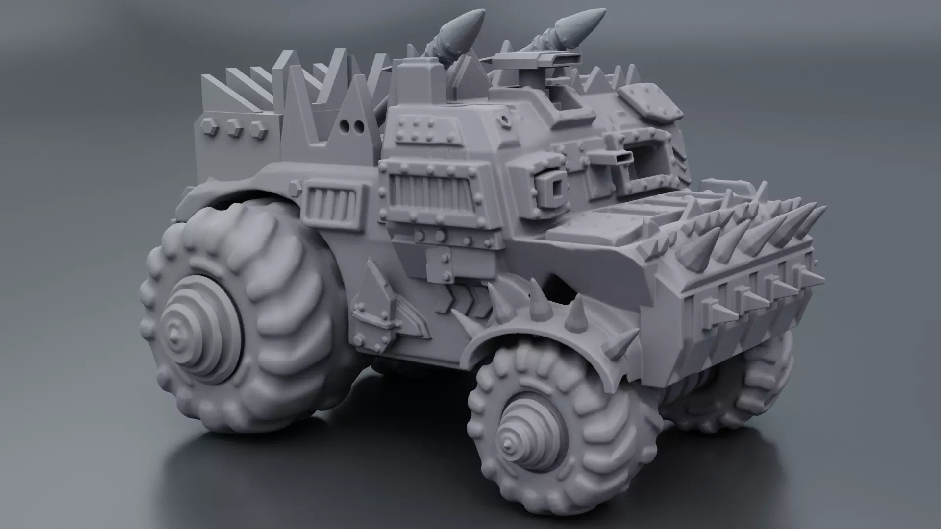Ork Trukk 3D print model