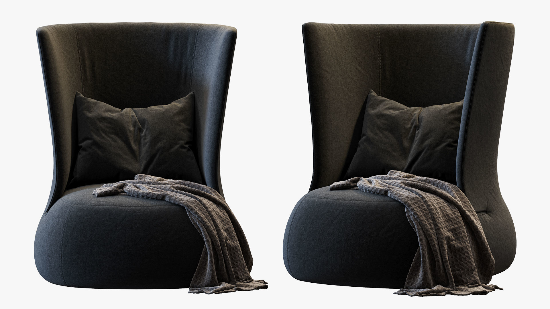 Armchair Fat-sofa by bb italia  3D model_3