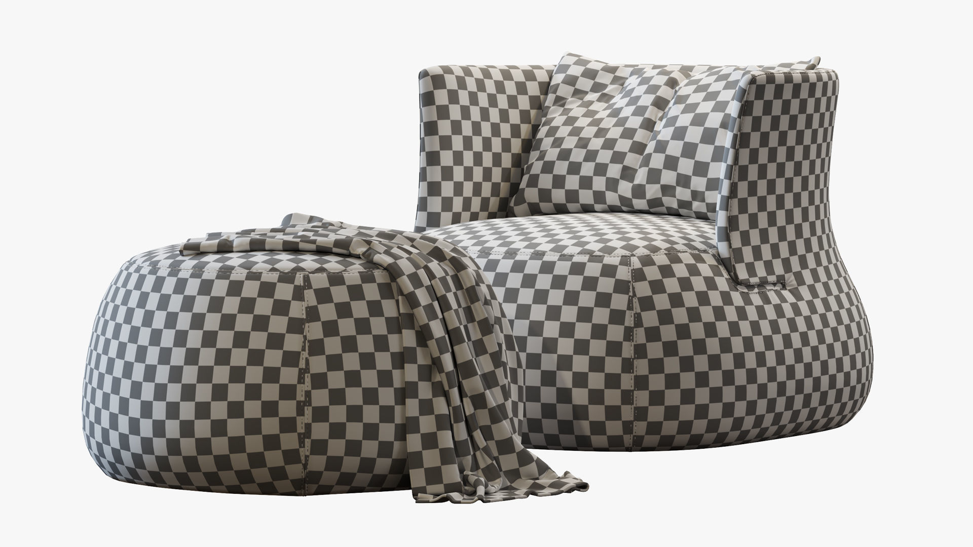 Armchair Fat-sofa by bb italia 3D model_8