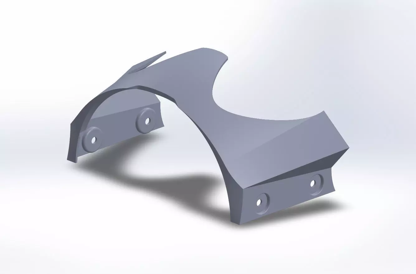 Suzuki GSF 650 Trim 3D Model 3D print model_0