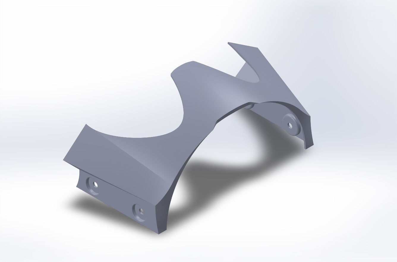 Suzuki GSF 650 Trim 3D Model 3D print model_1