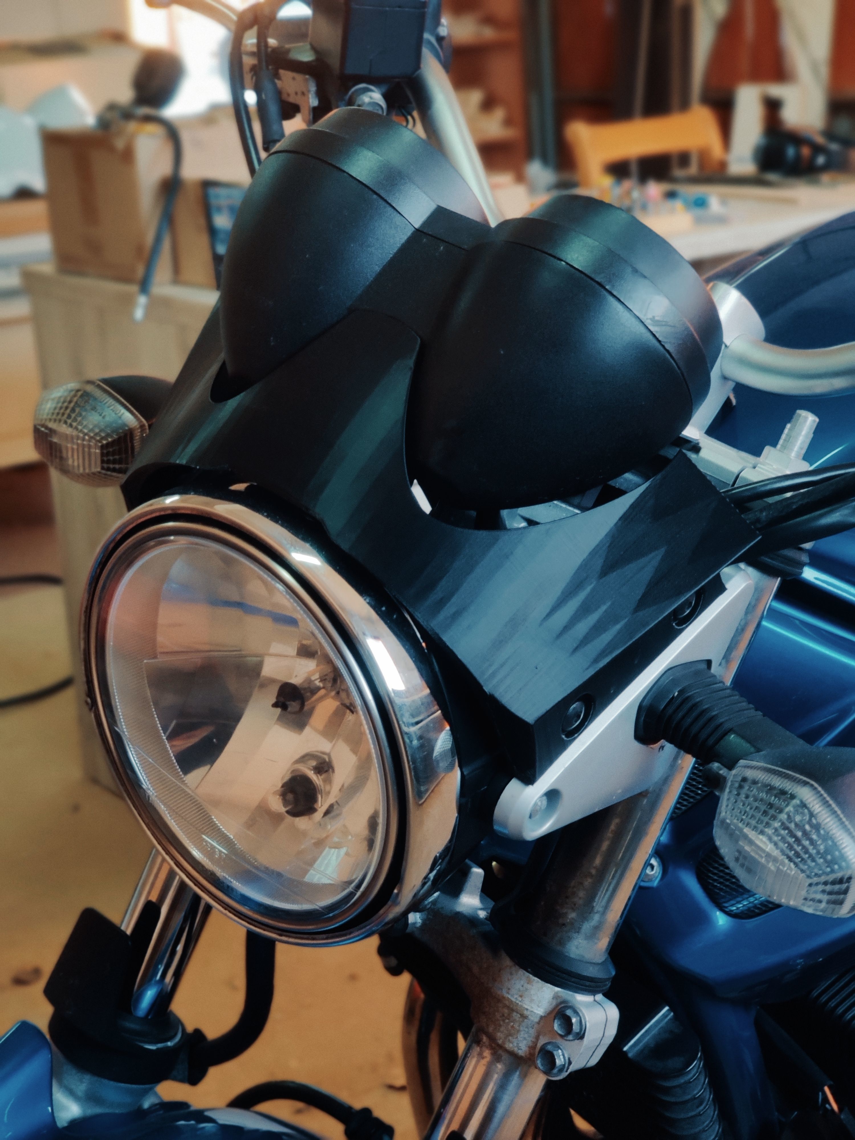 Suzuki GSF 650 Trim 3D Model 3D print model_4