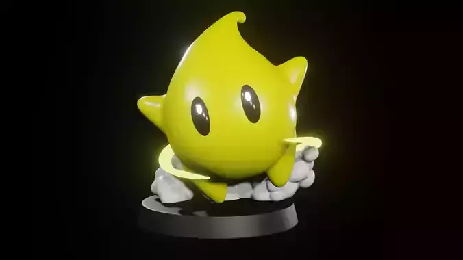 SUPER MARIO - LUMA 3D print model