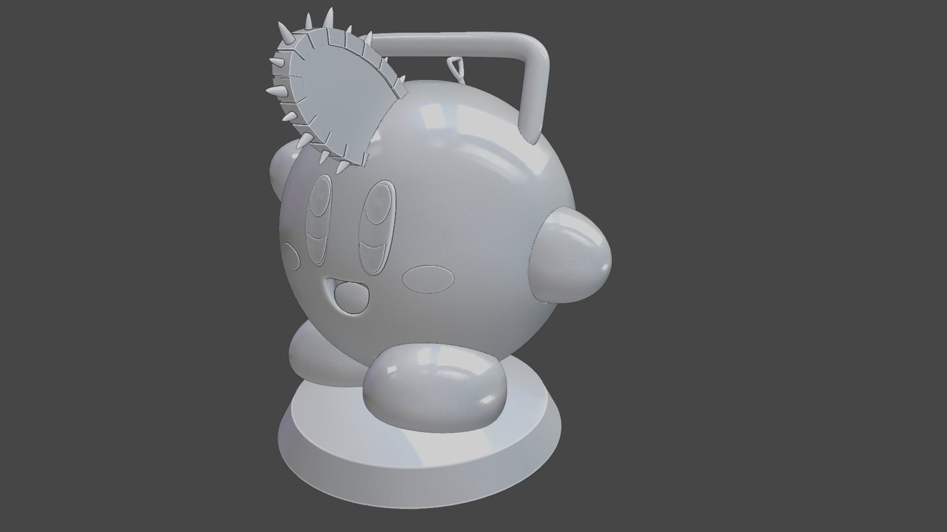 POCHITA - KIRBY CHAINSAW MAN 3D print model_9