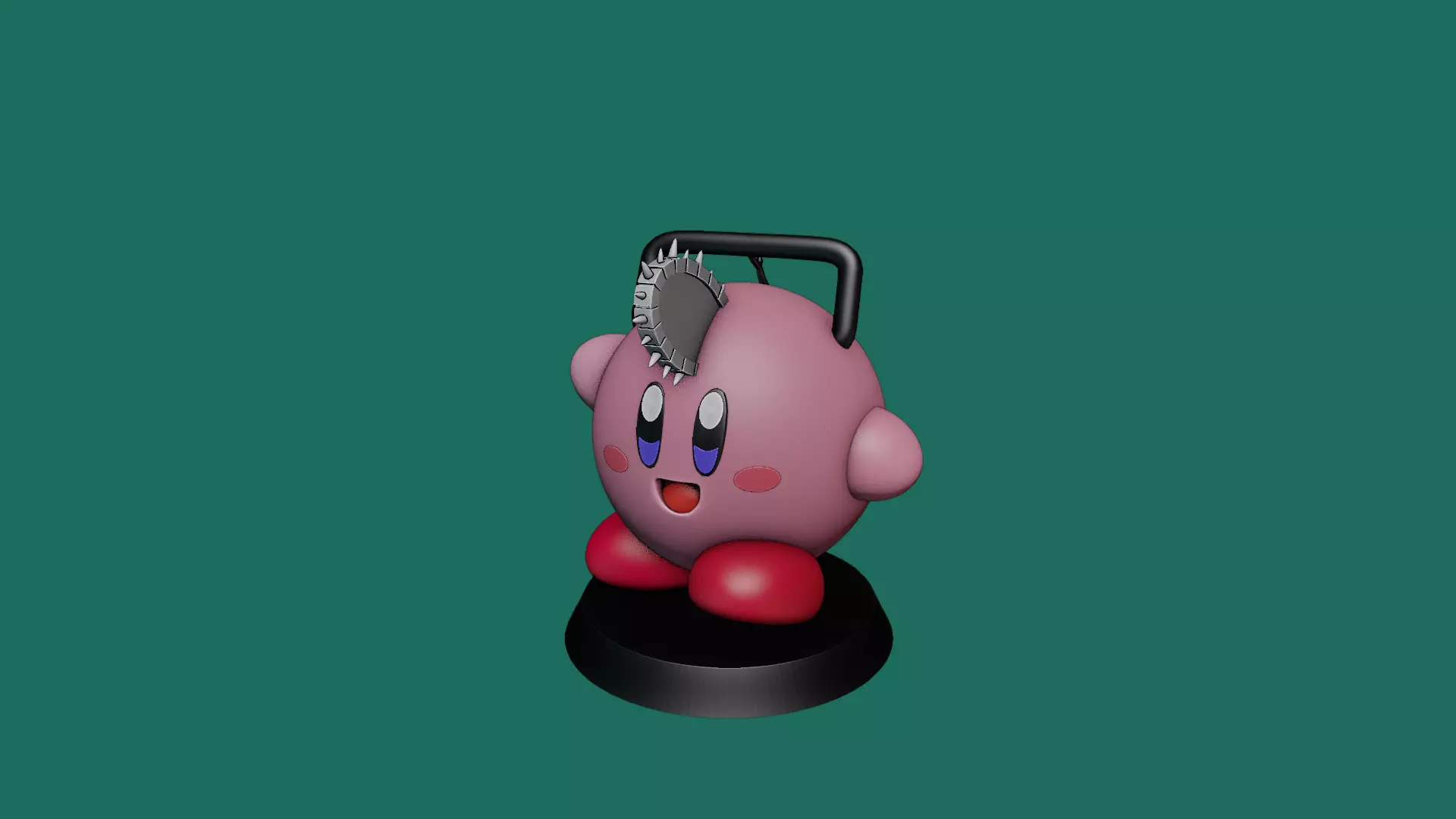 POCHITA - KIRBY CHAINSAW MAN 3D print model_0
