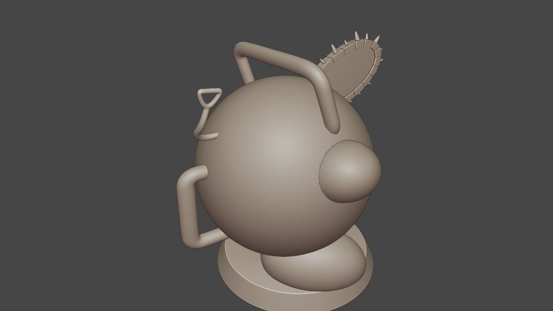 POCHITA - KIRBY CHAINSAW MAN 3D print model_16