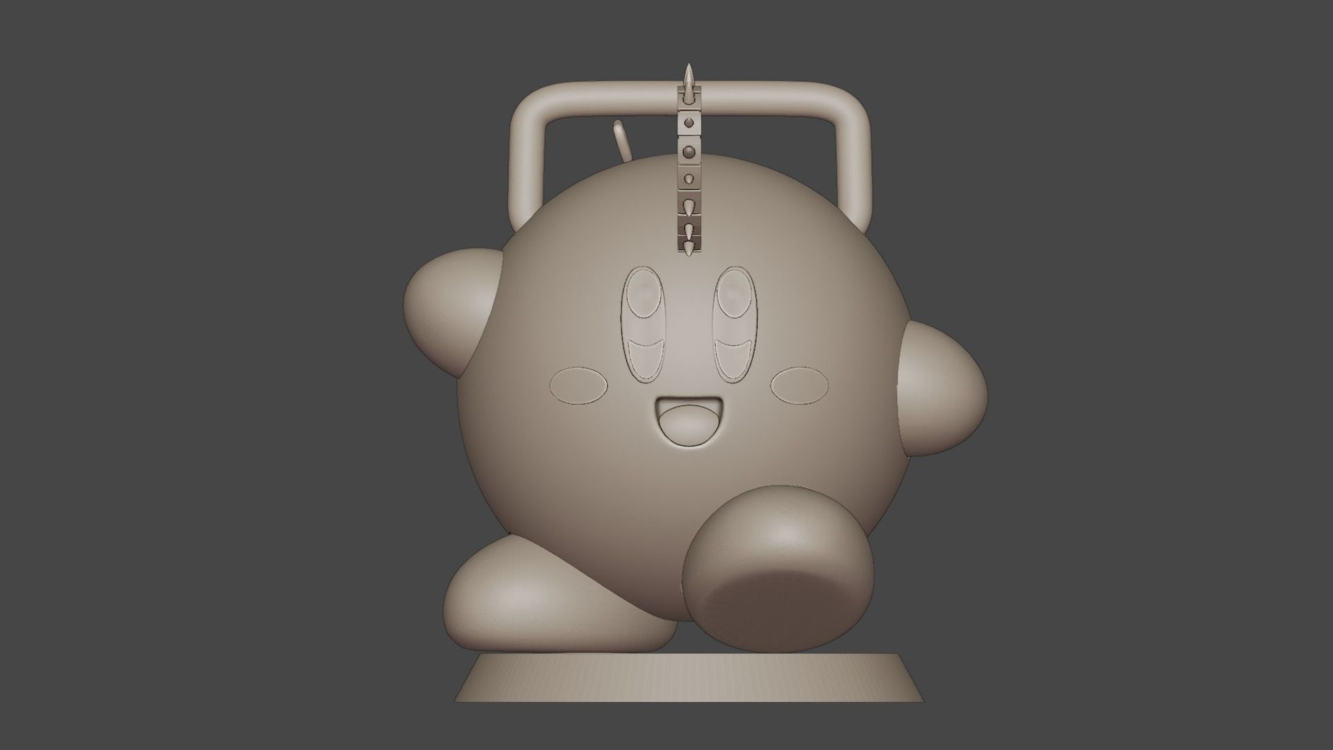 POCHITA - KIRBY CHAINSAW MAN 3D print model_7