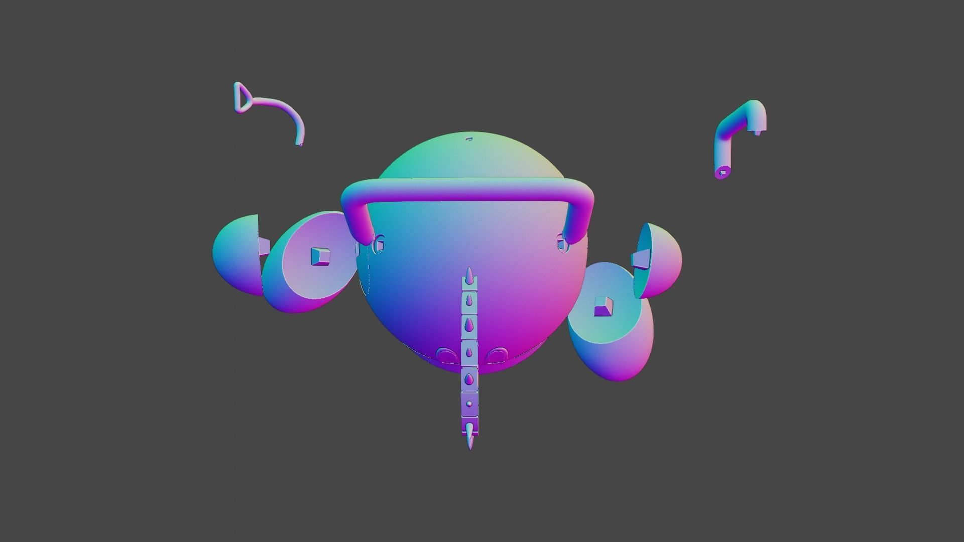 POCHITA - KIRBY CHAINSAW MAN 3D print model_10