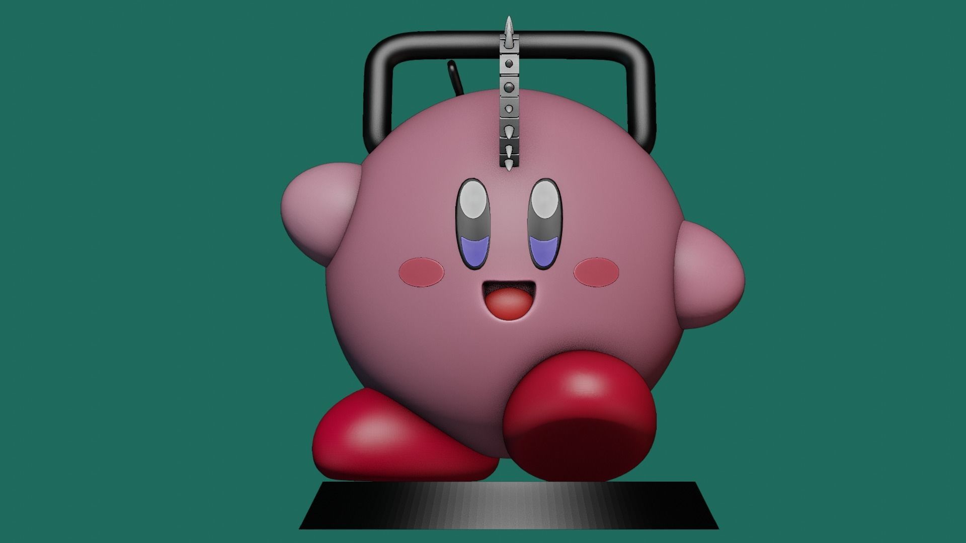 POCHITA - KIRBY CHAINSAW MAN 3D print model_3