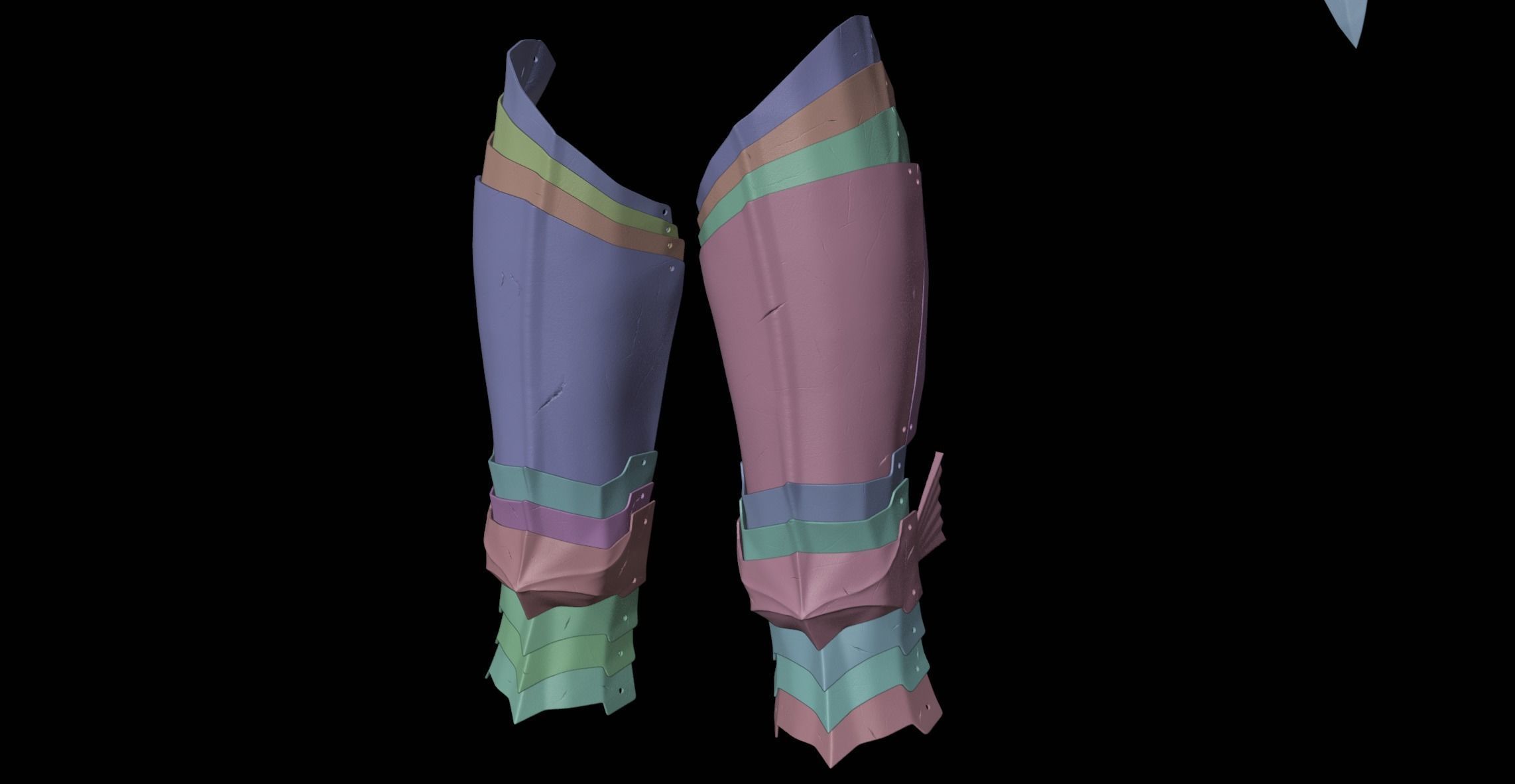 Black Swordsman Armor Manga Accurate 3D Model For Cosplay 3D print model_6