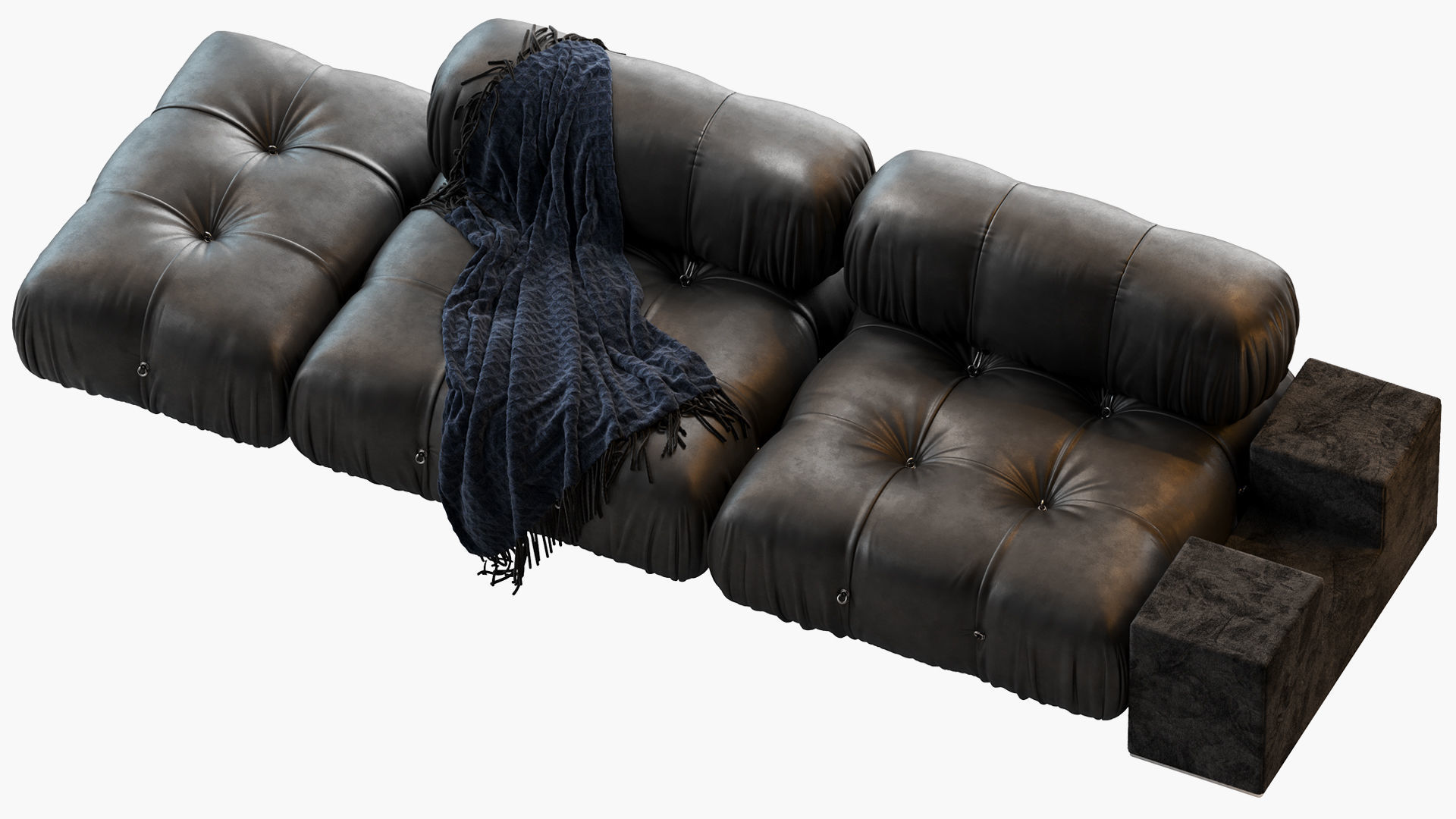 Camaleonda sofa by bb italia 3D model_3