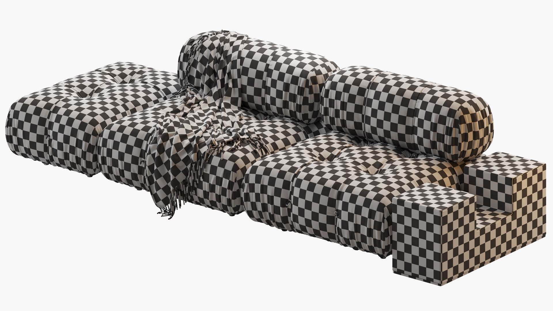 Camaleonda sofa by bb italia 3D model_10