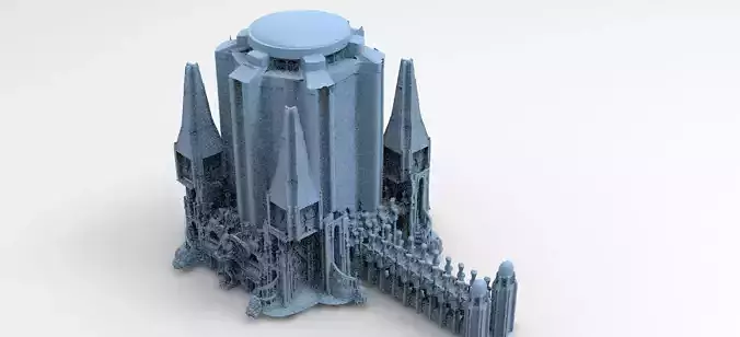 Ancient Stone Fort with bridges 