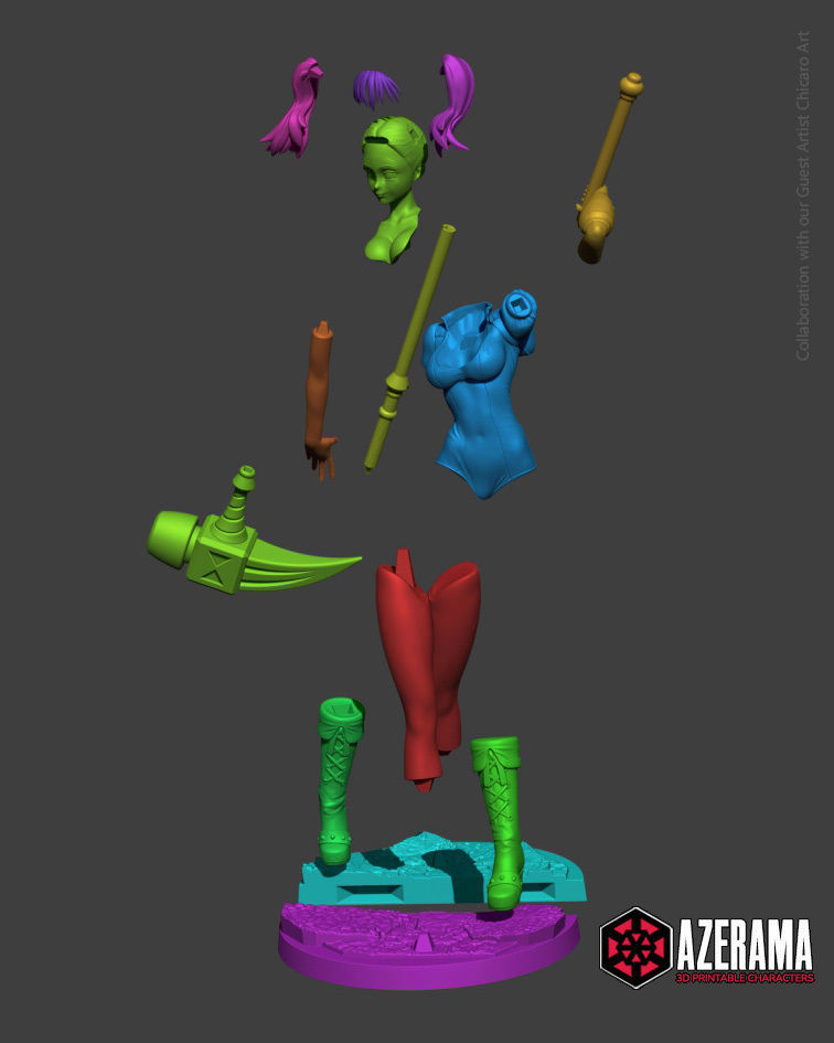 DIANE STL READY FOR 3D PRINTING 3D print model_1