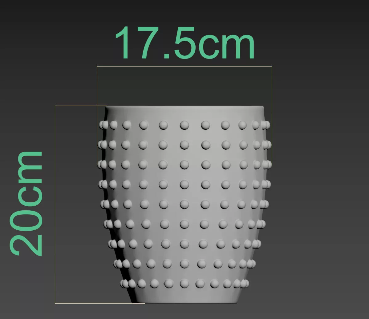 Plant Pot 3D print model