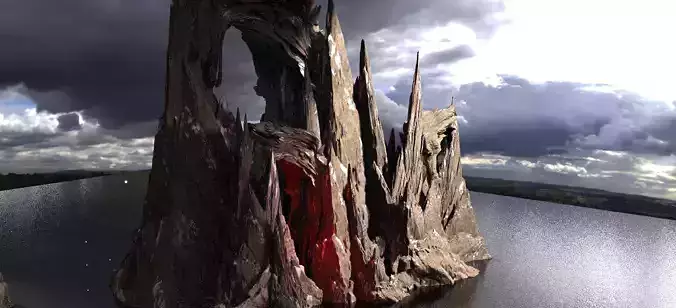 Stylized Tower Rocks