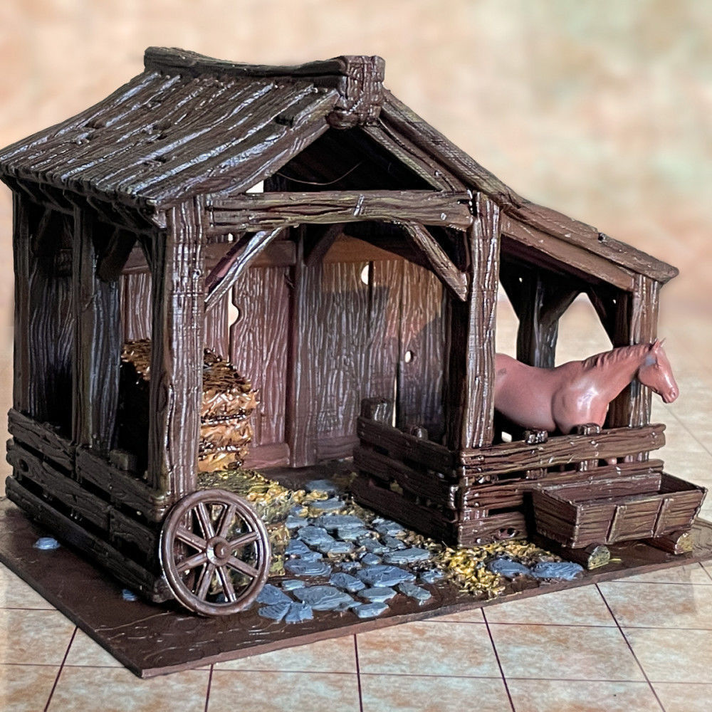 Small Stable 3D print model_1