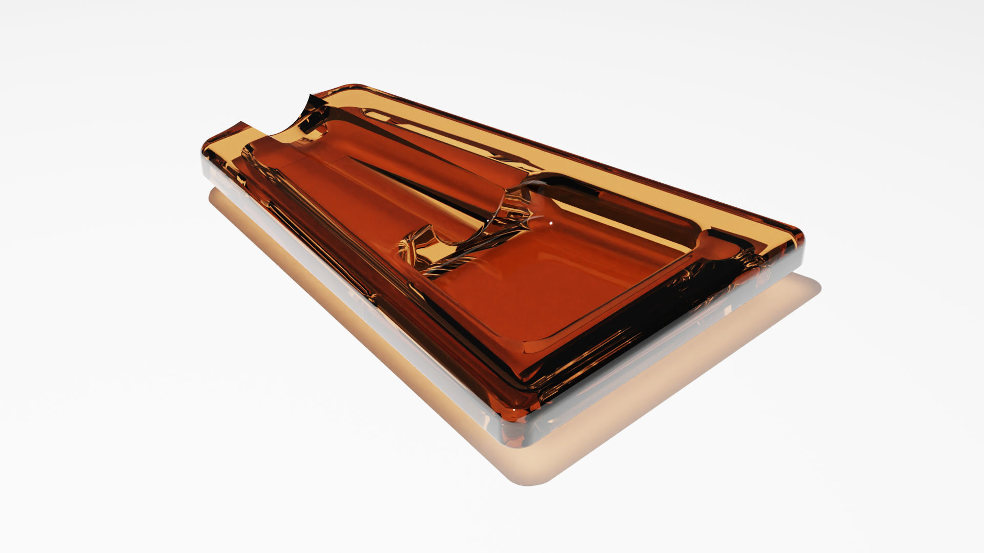 Cigar Ashtray Low-poly 3D model_2