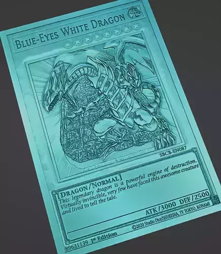 blue eyes white dragon - yugioh