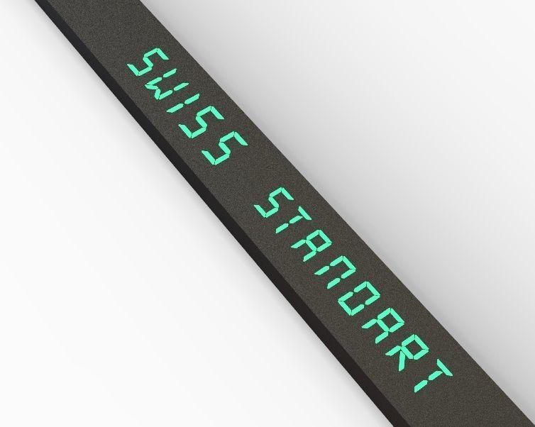 Swiss Finger Ring Sizer  3D print model_1