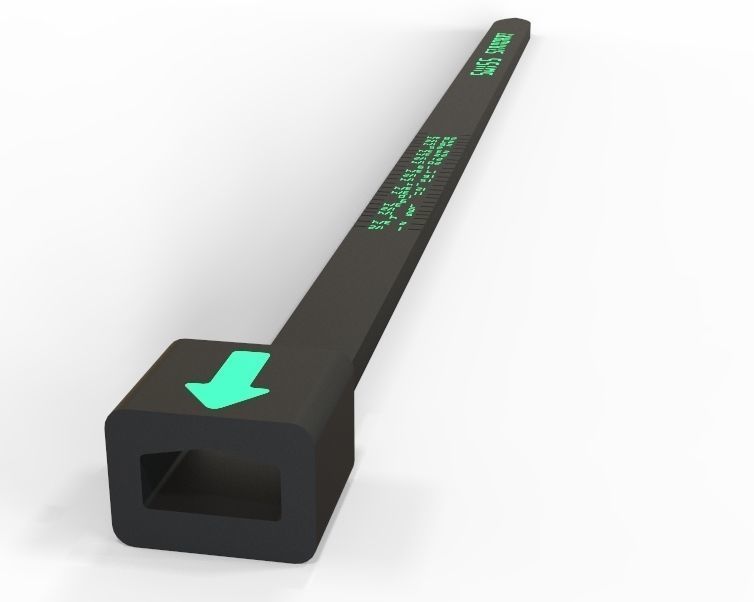 Swiss Finger Ring Sizer  3D print model_35