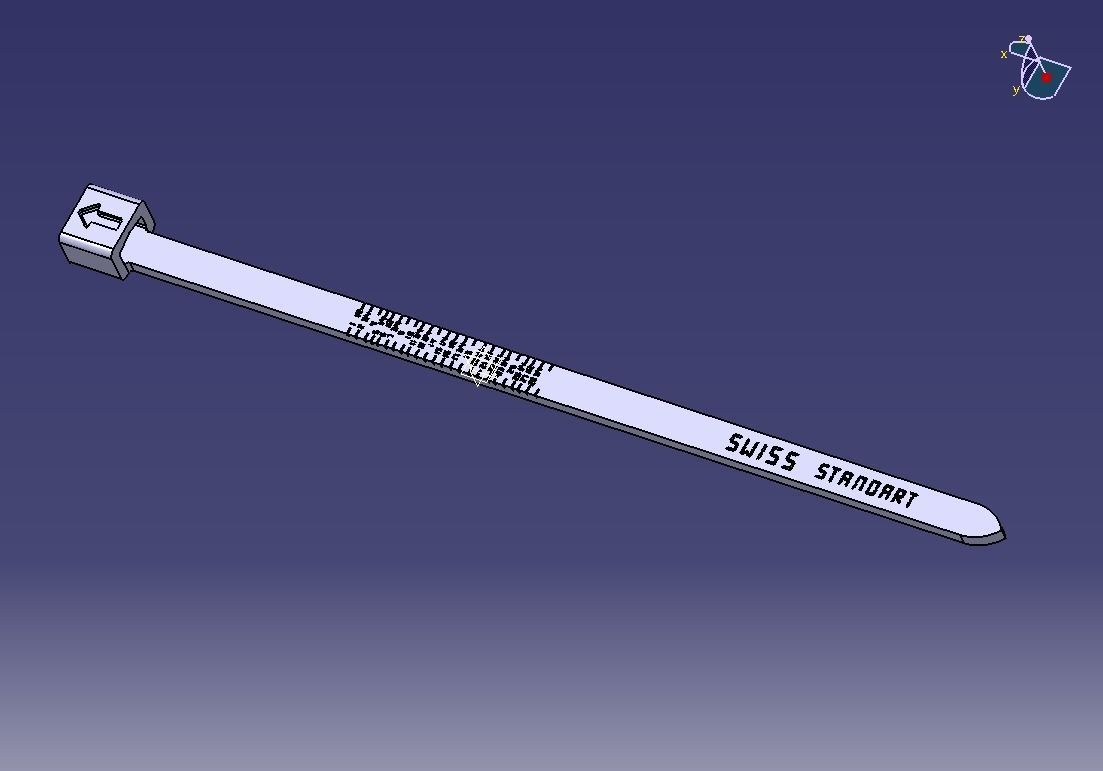 Swiss Finger Ring Sizer  3D print model_3