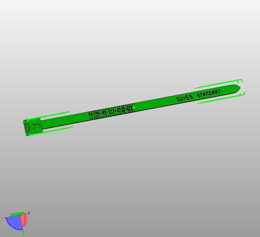 Swiss Finger Ring Sizer  3D print model_23