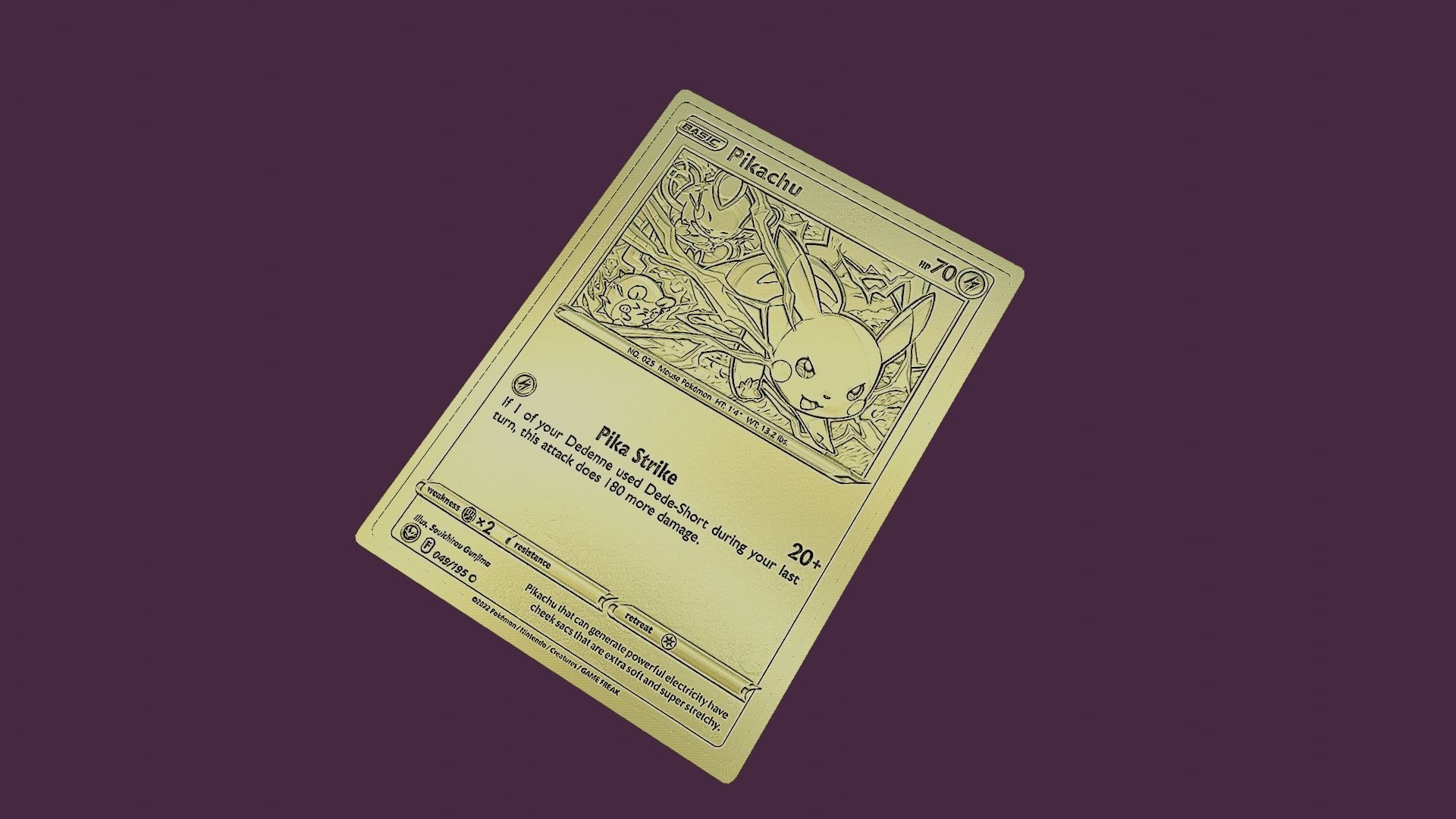 PIKACHU - POKEMON Free 3D print model_1