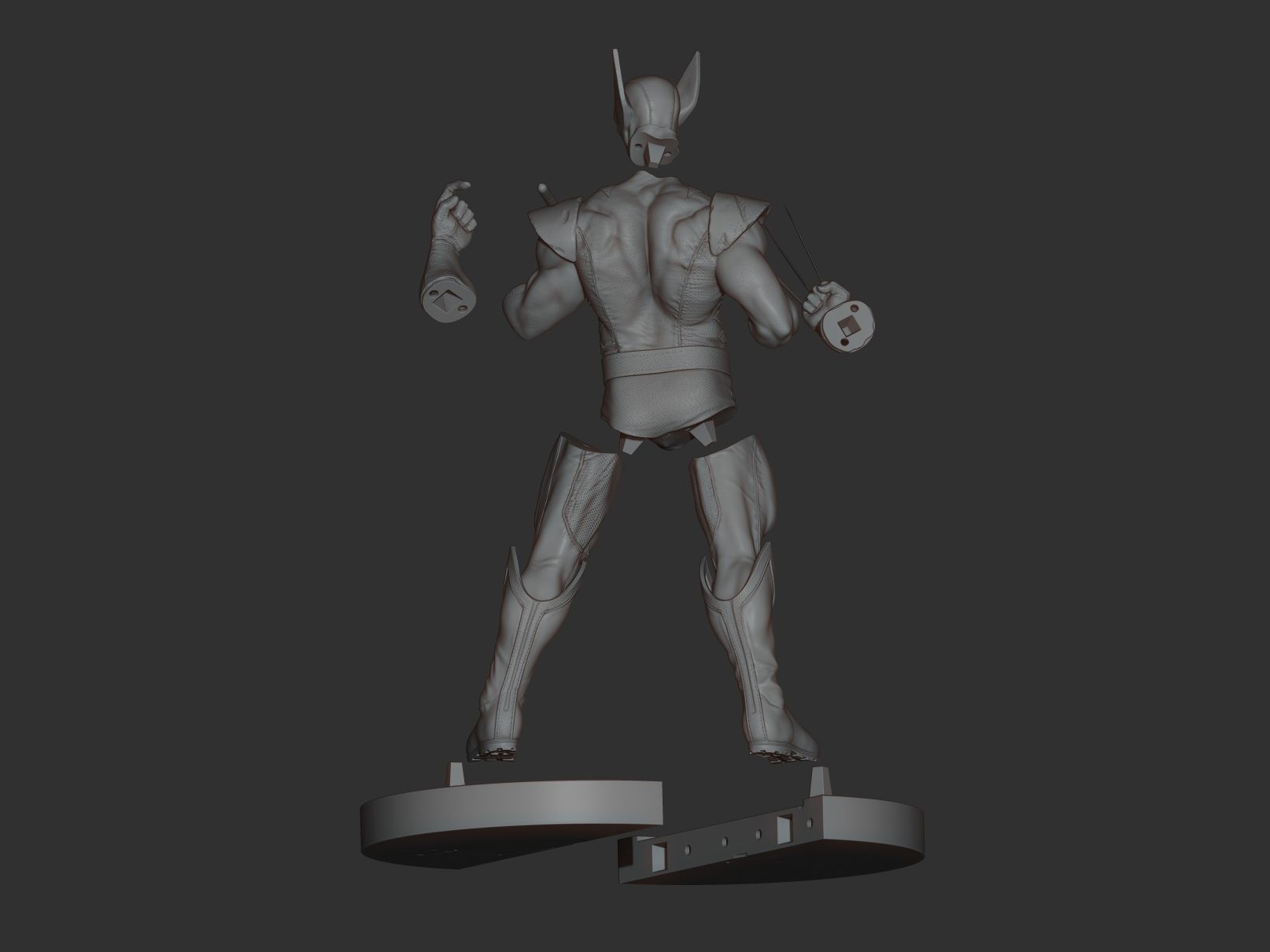 Fan Art of Wolverine  3D print model_11