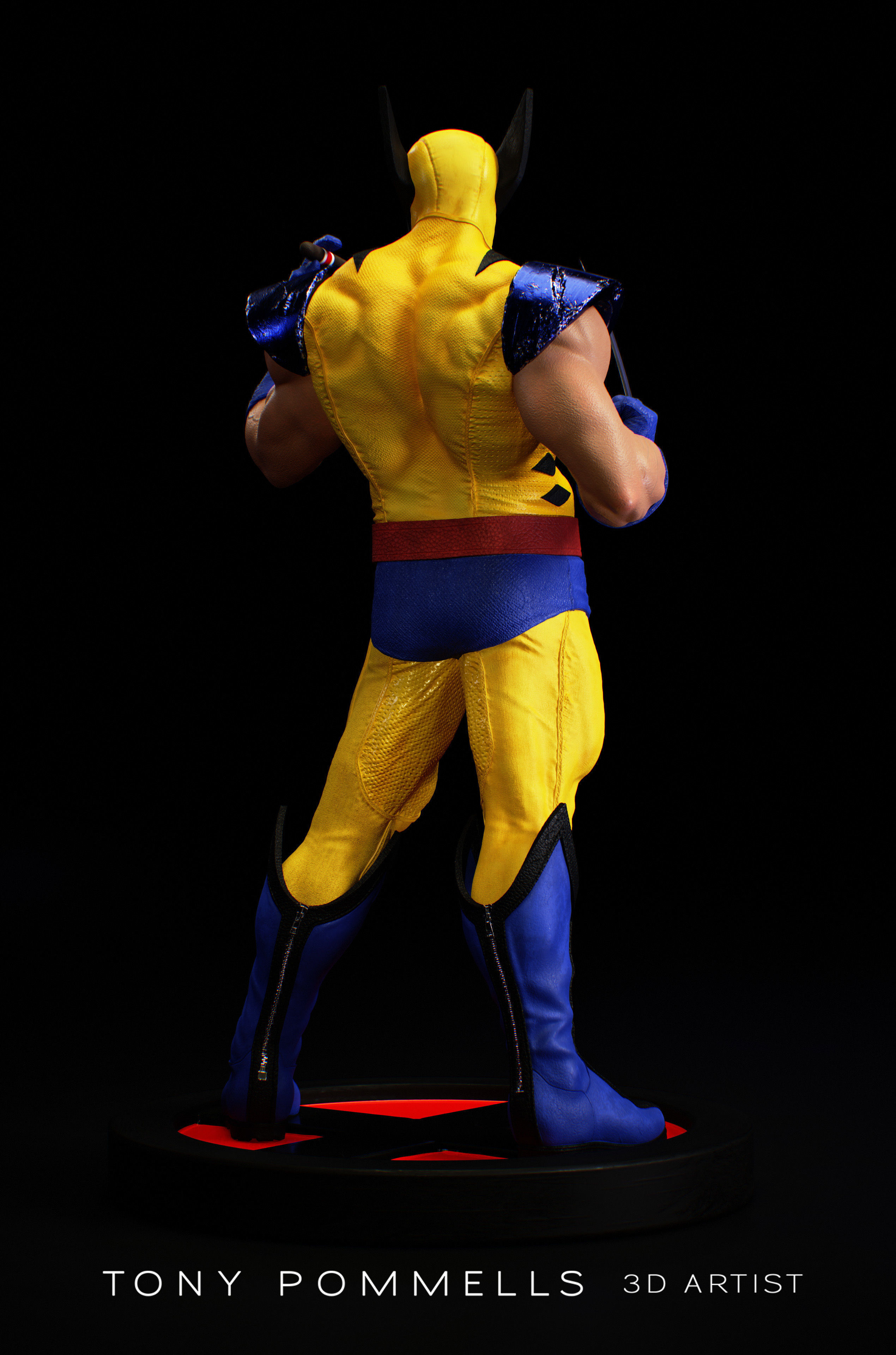 Fan Art of Wolverine  3D print model_5